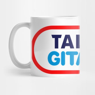 Talbot Gitanes F1 team 1981-82 - Ligier Matra, Jabouille, Laffite, Cheever, Tambay - small logo Mug